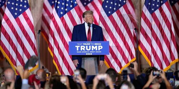 'America's comeback starts now': Trump announces 2024 White House bid