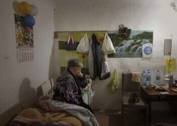 Ukrainians face nuclear threat with grit and dark humor