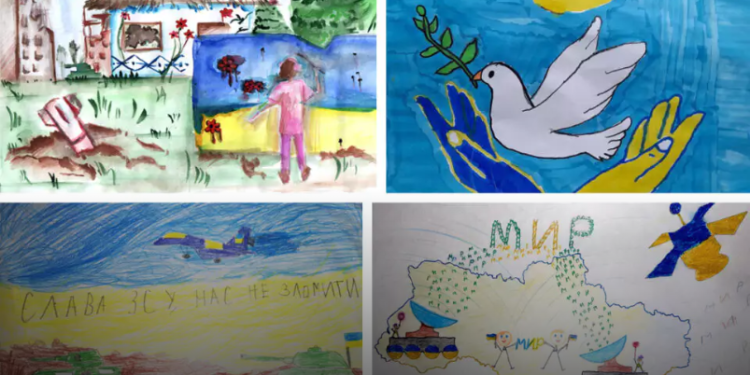 300 days of war through the eyes of Ukrainian children