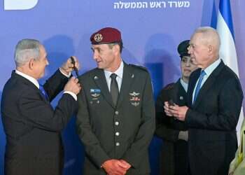 Alongside new IDF chief, PM vows Israel will not 'wait for sword to be placed on our neck'