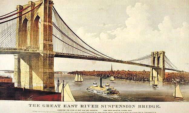 The Brooklyn bridge during the 19th century YU receives rare collection providing insight on 18-19th Jewish America
