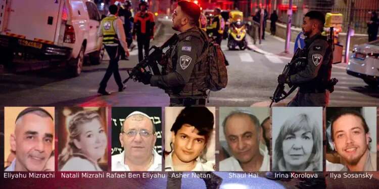 Couple rushing to help wounded among murdered in Jerusalem attack