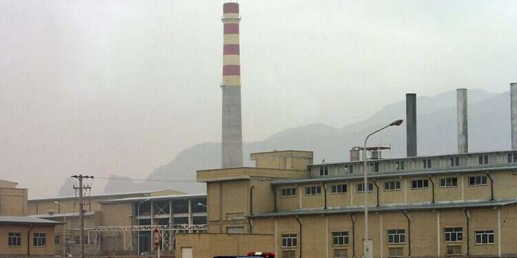 A security car passes in front of the Isfahan nuclear facility 400 kilometers south of Tehran, Nov. 20, 2004 (Reuters/Fars News Agency) WSJ: Iran drone strike targeted advanced weapons, achieved goals