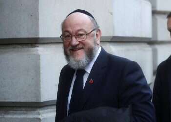 UK chief rabbi knighted by King Charles III
