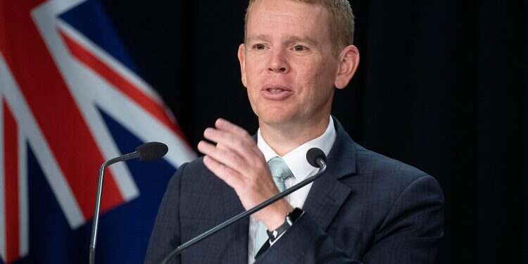 New Zealand Prime Minister Chris Hipkins New Zealand swears in new prime minister