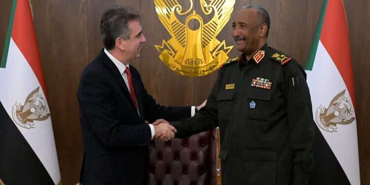 After historic visit, FM declares Israel-Sudan peace could be signed 'this year'