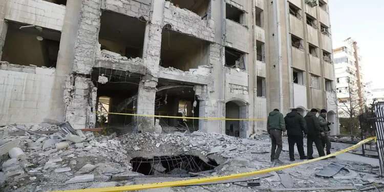 Casualties reported after alleged Israeli strike on Iranian targets in Damascus