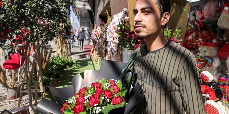 Gazans skip out on Valentine's Day celebrations, frowned upon by many