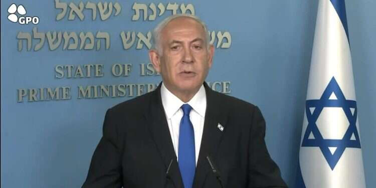 Netanyahu vows to unite Israel in televised address; opponents dismiss pledge