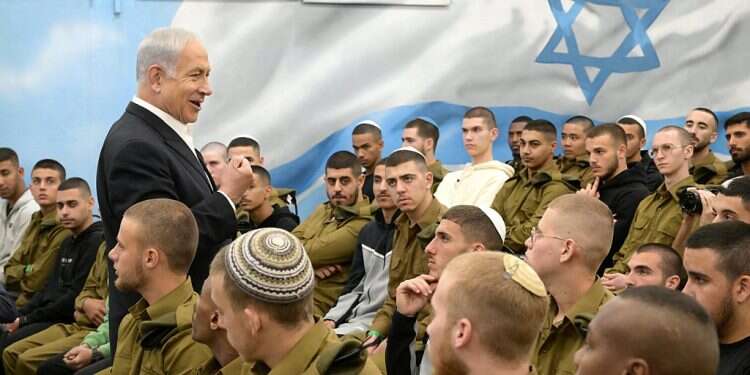 'We have no country without an army' Netanyahu tells recruits