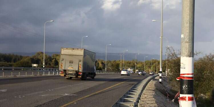 The site of the attempted attack in northern Israel IDF reveals bombing in north caused by Lebanese infiltrator