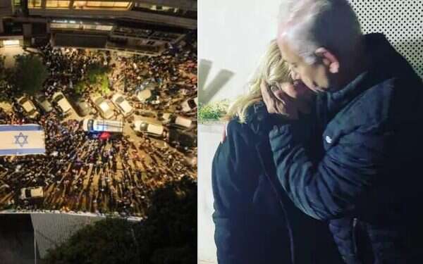 Sara Netanyahu whisked away by police after hair salon besieged by protesters