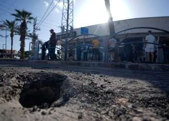 Israel blames Hamas for dozens of rockets launched from Lebanon