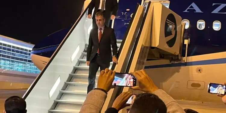 Foreign Minister Eli Cohen arrives in Turkmenistan 'Embassy inauguration is sign of strengthened ties between Israel and Turkmenistan'