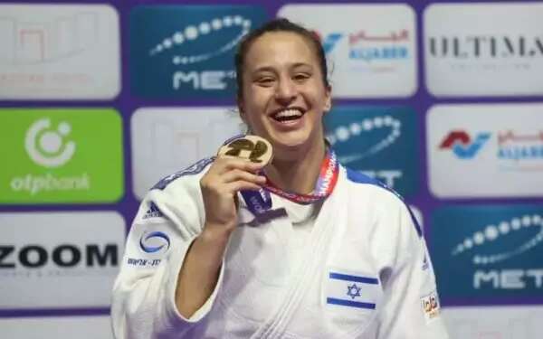 Israel's Inbar Lanir wins gold at World Judo Championships