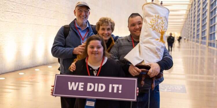 Defying horrors of Holocaust, Torah scroll makes aliyah