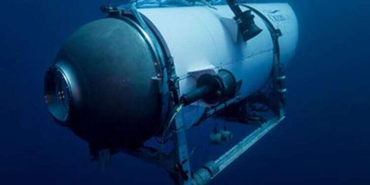 Search underway after craft carrying group to Titanic wreckage goes missing