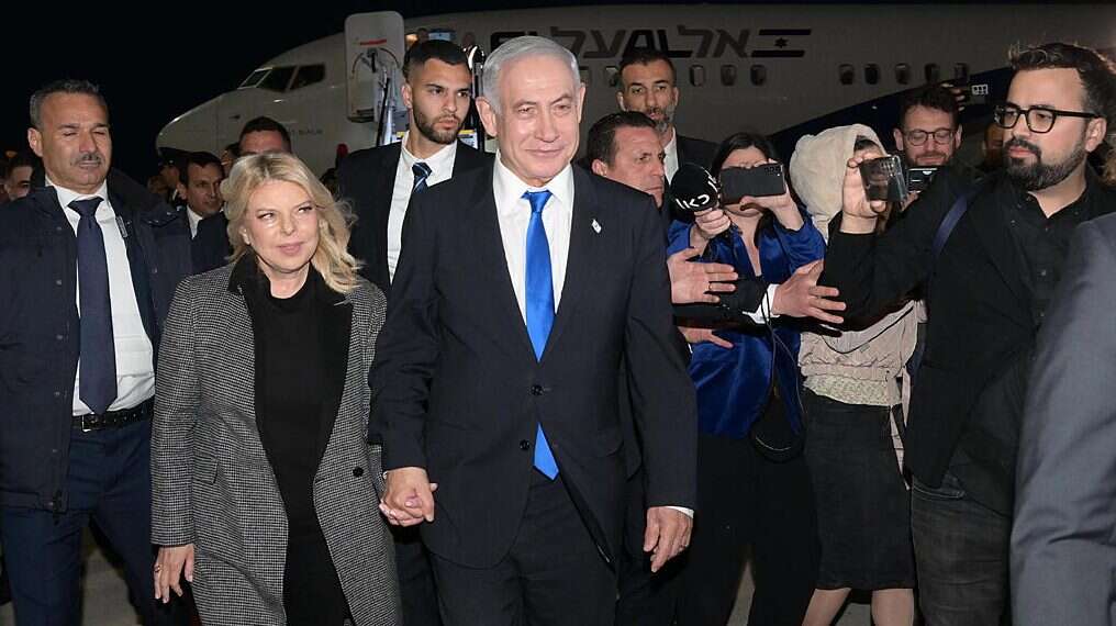 Prime Minister Benjamin Netanyahu during his visit to Rome, March 2023 Get ready for Netanyahu's whirlwind tour: 5 trips in 3 months