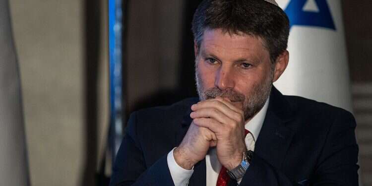 Finance Minister Bezalel Smotrich Settlements could lose millions in funding after secret Finance Ministry meeting