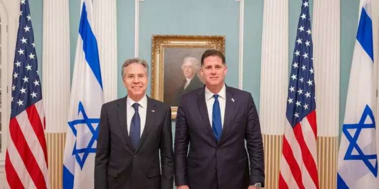 Meeting in Washington, Dermer, Blinken discuss potential Israel-Saudi deal