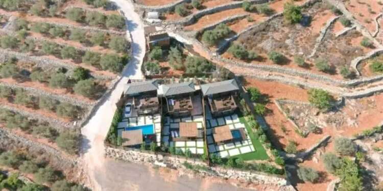 An illegal Palestinian resort near Beitar Illit Palestinians' new method of encroaching on Israeli territory: B&Bs