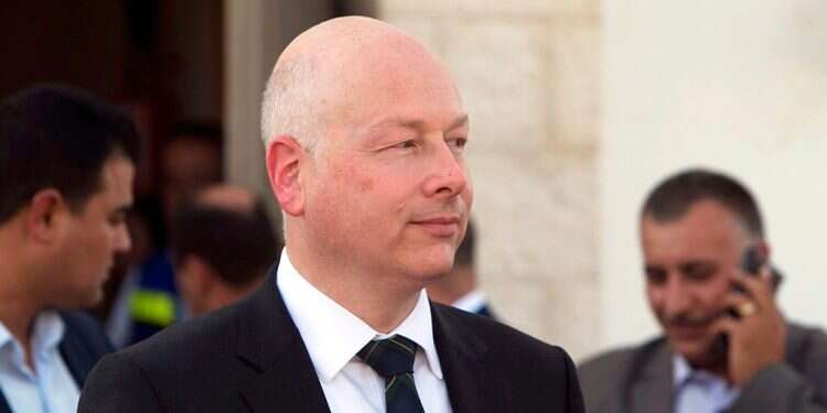 Former US special envoy Jason Greenblatt Trump envoy upbeat on Saudi deal, says Riyadh worried by Israeli domestic strife