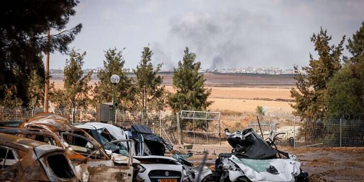 The destruction in Kfar Aza following the Oct. 7 massacre 'We returned fire massively; everyone emptied two or three magazines'