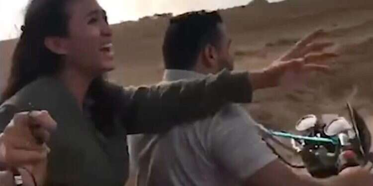 Noa Argamani taken by Hamas terrorists on October 7, 2023 Israel has a right and a duty to destroy Hamas