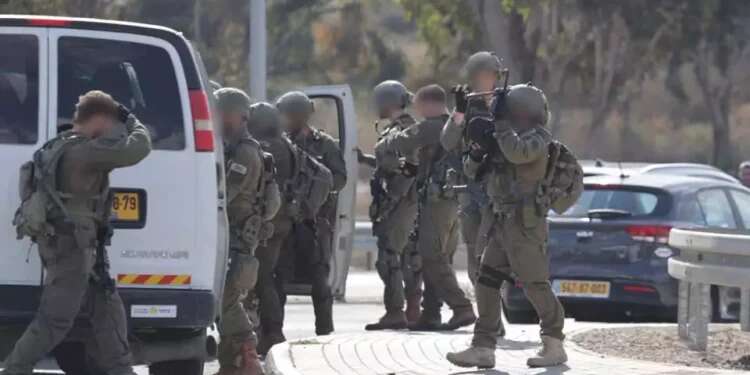 Soldiers near the Gaza Area, Oct. 7, 2023 'The kibbutz is under siege; the IDF has not arrived'