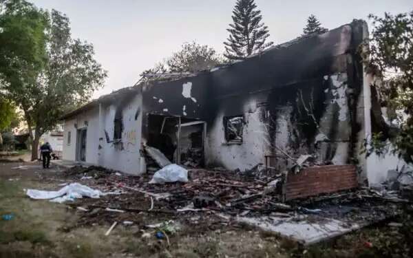 Bodies in Be'eri strewn next to homes set ablaze by terrorists 'This is where the killer stood and slaughtered the children': A haunting visit to a decimated community