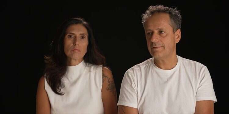 Shelly and Malki Shem-Tov, whose son Omer is held in Gaza