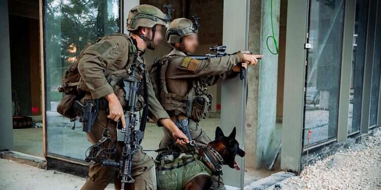 How the IDF's canine unit rushed to the scene on its own initiative – and saved lives