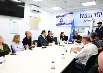 KKL-JNF board of directors tour communities near Gaza