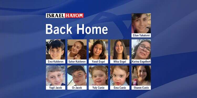 'I'm too small, don't take me': The harrowing stories of the 11 hostages who returned Monday