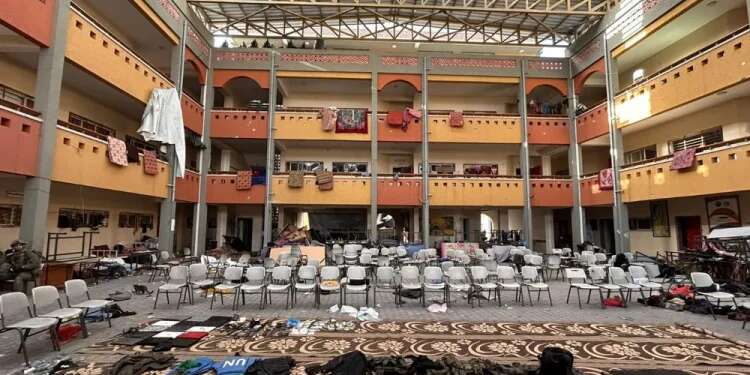 Anti-terror raid reveals weapons cache in Gaza schools