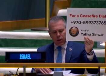 'Call him': Israeli UN envoy showcases Hamas' number as ceasefire resolution passes