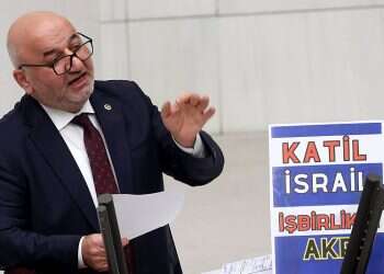 Turkish lawmaker who collapsed amid anti-Israel speech, dies