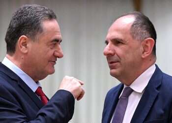 EU pushes for Palestinian statehood in meeting with FM Katz