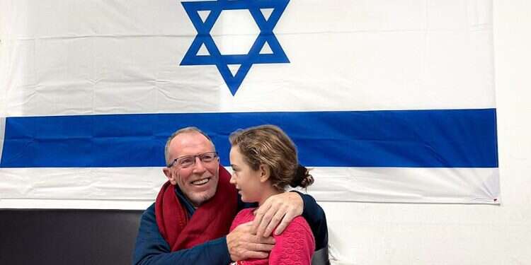 WATCH: Former captive Emily Hand, 9, wipes tears off her father after new video emerges