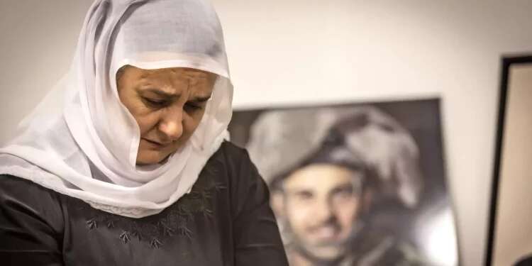 'He told me not to worry, but I knew he would be the first in battle'