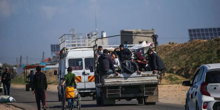 Egypt reportedly preparing area for Gazans to use as shelter