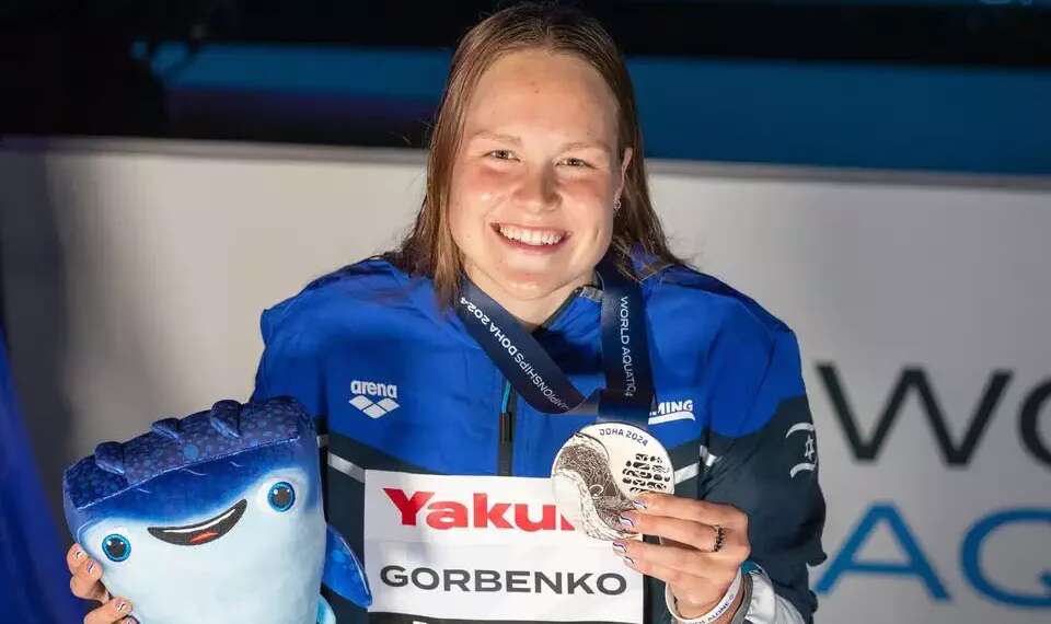 Israeli swimmer wins historic silver medal at Doha World Championships