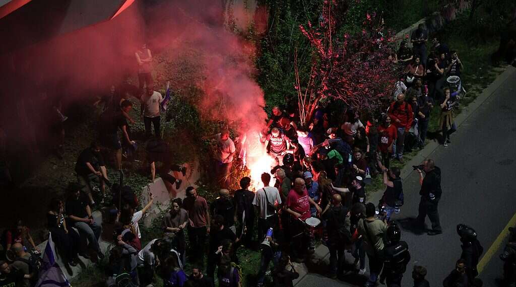 PM reiterates Rafah plans; protesters stage massive rally to free hostages