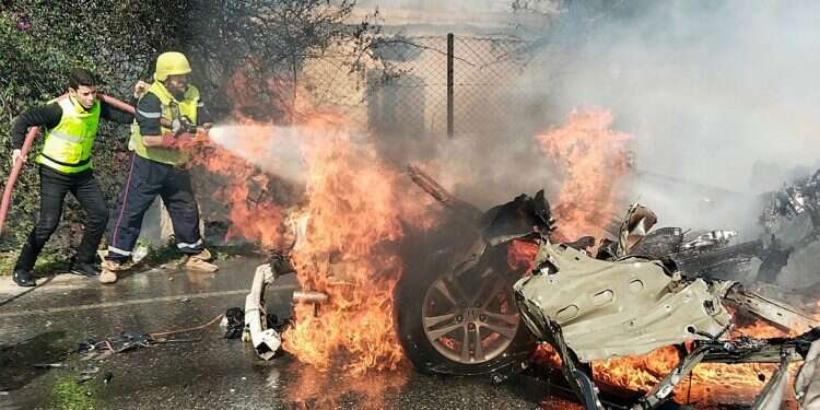 Israel kills senior Hamas terrorist in Lebanon drone strike