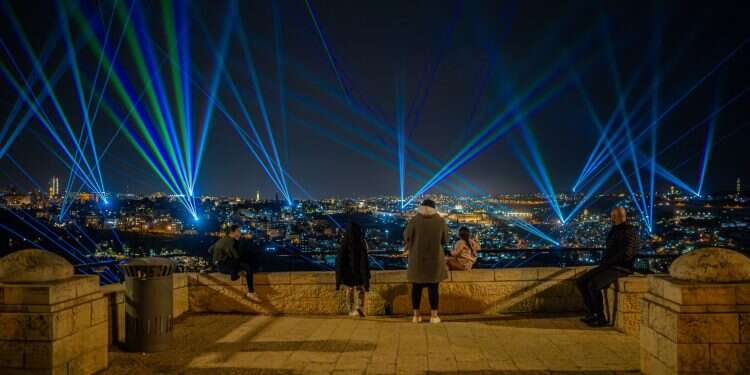 Light show offers homage to Jerusalem's history