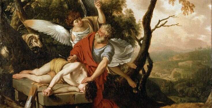 You are the ram and the thicket