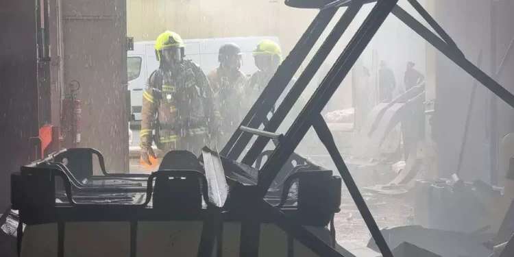 Factory worker killed by rocket strike in northern Israel