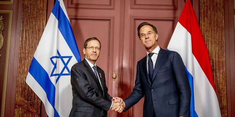 Herzog calls for peace at inauguration of Amsterdam Holocaust museum