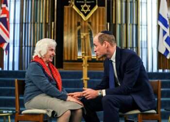 'Antisemitism has no place in society,' Prince William says