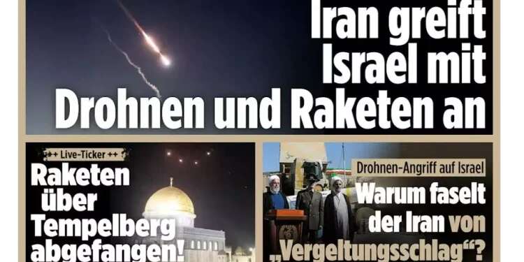 Global media captivated by historic Iran-Israel showdown